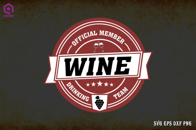 Official Member Wine Drinking Team