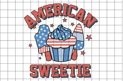 American Sweetie  SVG Design