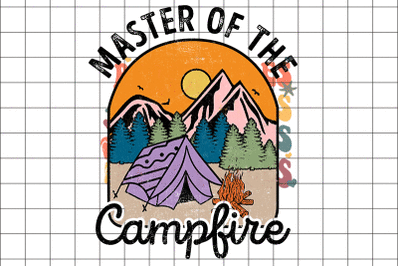 Master Of The Campfire Graphic Design