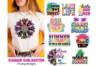 summer sublimation, summer sublimation bundle