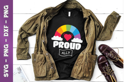 Proud Ally LGBTQ Gay Bisexual