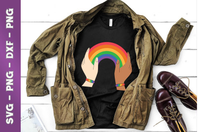 Gay Pride Clothing LGBT Rainbow Flag