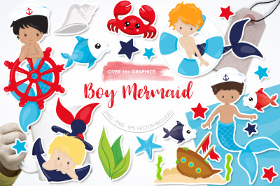 Boy Mermaid