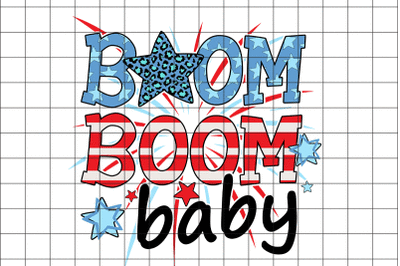 Boom Boom Baby Graphic Design