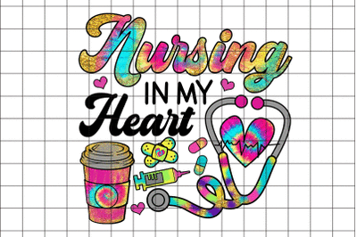 Nursing in My Heart Graphic Design