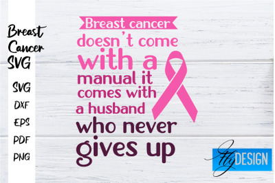 Breast Cancer Awareness SVG | Breast Cancer Quotes SVG | Breast Cancer