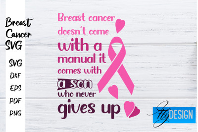 Breast Cancer Awareness SVG | Breast Cancer Quotes SVG | Breast Cancer