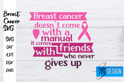 Breast Cancer Awareness SVG | Breast Cancer Quotes SVG | Breast Cancer