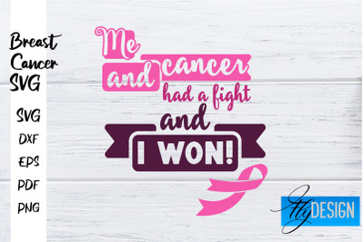 Breast Cancer Awareness SVG | Breast Cancer Quotes SVG | Breast Cancer