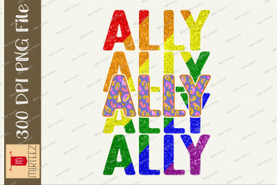 Ally LGBT Pride Rainbow Flag Ally PNG