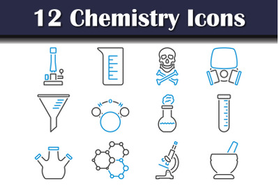 Chemistry Icon Set