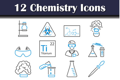Chemistry Icon Set