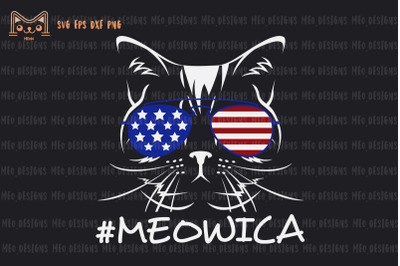 Meowica 4th of July Cat Lover