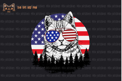 A&#039; Meowica Fluff Yeah 4th Of July