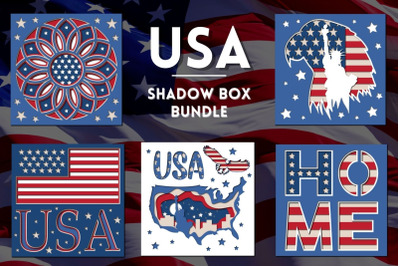 USA Shadow Box