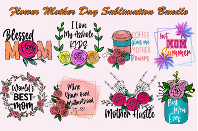 Flower Mother Day Graphic Bundle
