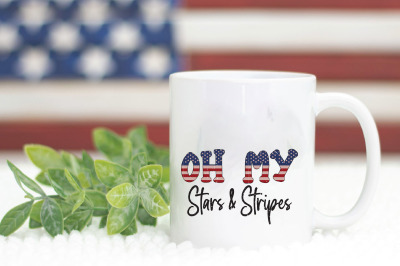 Oh my stars &amp;amp; stripes Sublimation