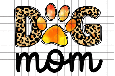 Dog Mom Graphic  Design PNG