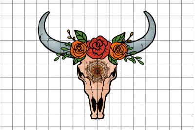 Cow Skull  Graphic Design