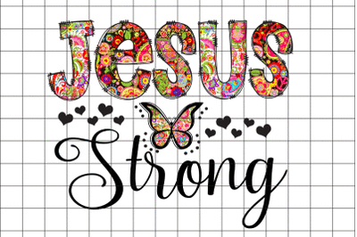 Jesus Strong  Graphic Design