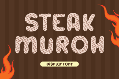 Steak Muroh - Layered Font