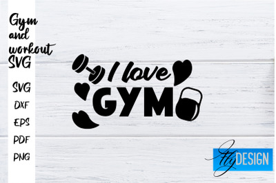 Gym and Workout SVG | Gym Quotes SVG | Workout Quotes SVG