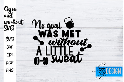 Gym and Workout SVG | Gym Quotes SVG | Workout Quotes SVG