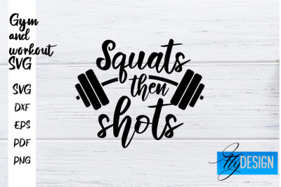 Gym and Workout SVG | Gym Quotes SVG | Workout Quotes SVG