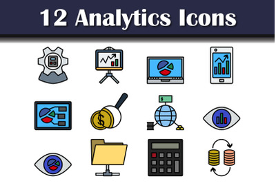 Analytics Icon Set