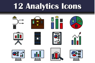 Analytics Icon Set