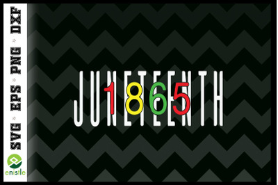 Juneteenth 1865 celebrating