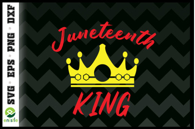 Juneteenth King Men Boy African American