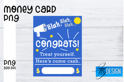 Money Card PNG Designs | Money Holder Printable