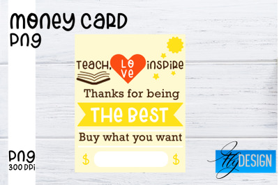 Money Card PNG Designs | Money Holder Printable