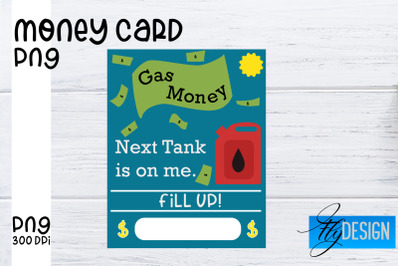 Money Card PNG Designs | Money Holder Printable