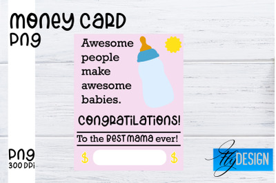 Money Card PNG Designs | Money Holder Printable