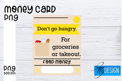 Money Card PNG Designs | Money Holder Printable