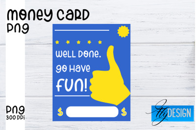 Money Card PNG Designs | Money Holder Printable