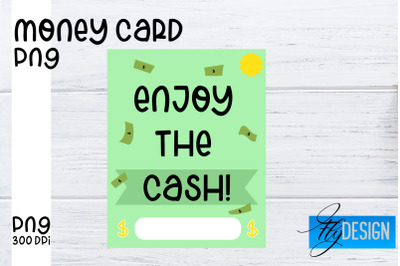 Money Card PNG Designs | Money Holder Printable