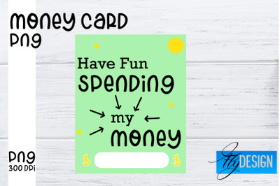 Money Card PNG Designs | Money Holder Printable