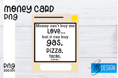 Money Card PNG Designs | Money Holder Printable