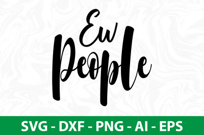 ew people SVG