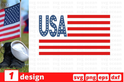 USA SVG Cut File