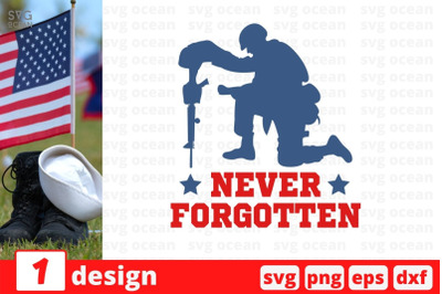 Never forgotten SVG Cut File