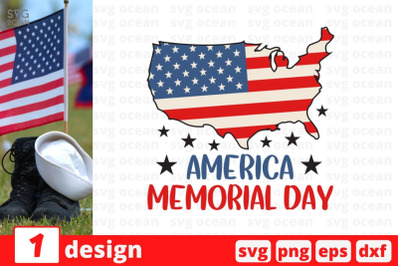 America memorial day SVG Cut File