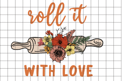 Roll it With Love  Graphic Design