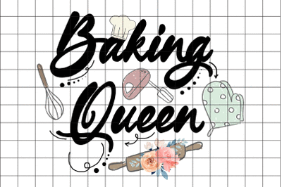 Baking Queen  Graphic Design