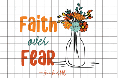 Faith Over Fear Graphic Design