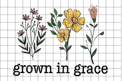 Grown In Grace Graphic Design