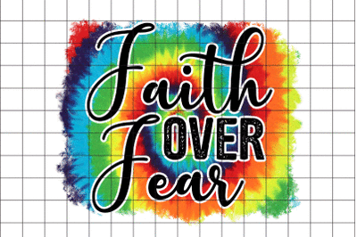 Faith Over Fear Graphic Design